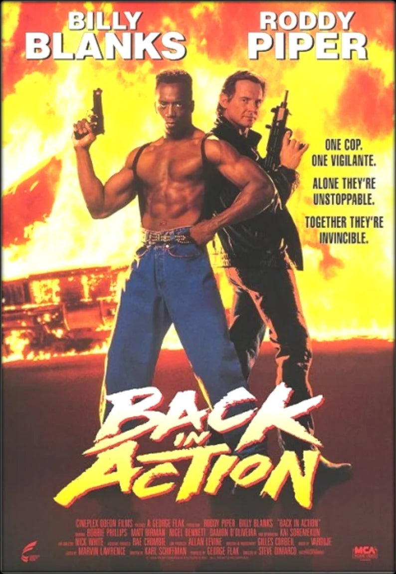 Back in Action (1994) DVD Movies