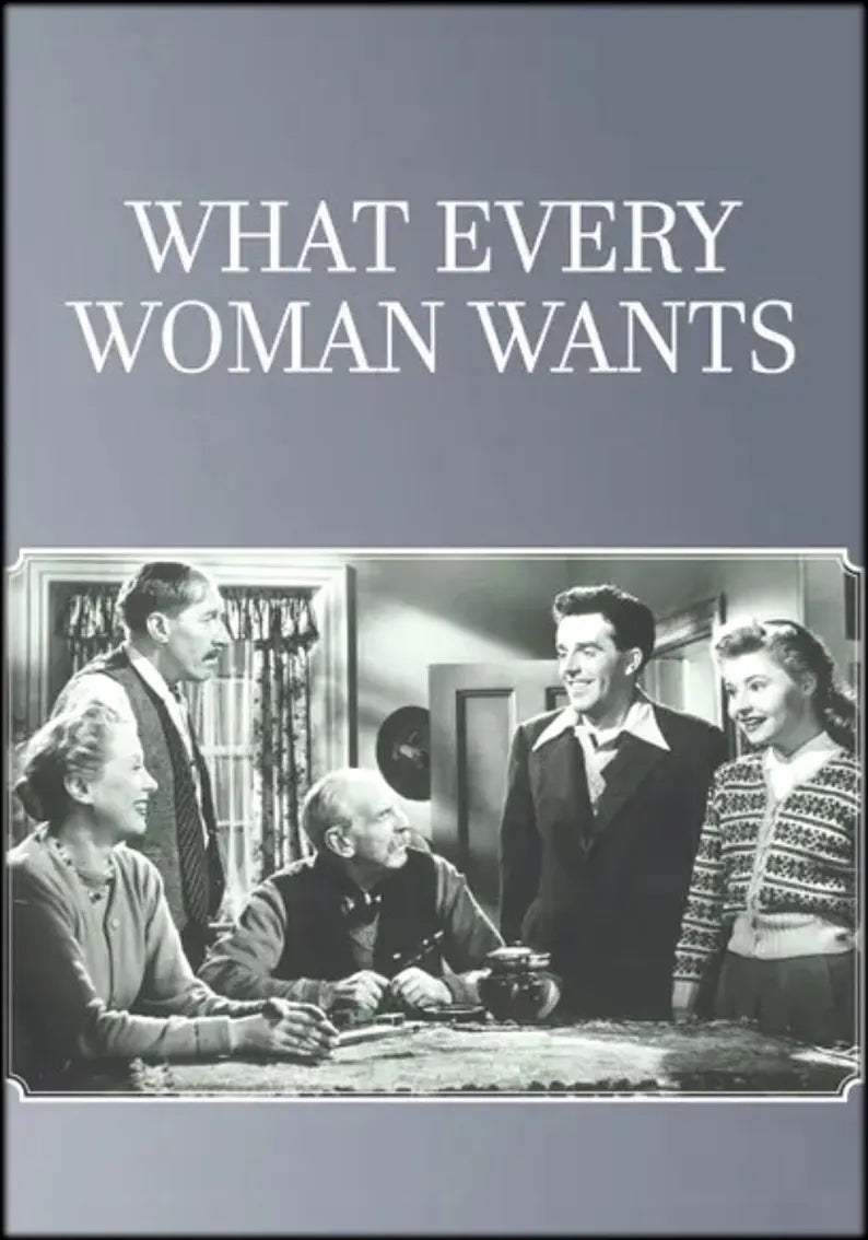 What Every Woman Wants (1954) DVD Movies