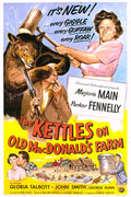 The Kettles On Old MacDonald's Farm on DVD, Comedy, Marjorie Main, Parker Fennelly