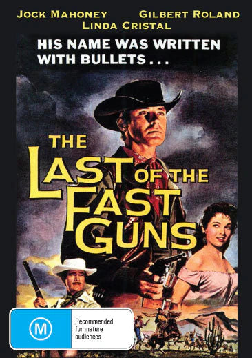 The Last Of The Fast Guns on DVD, Western, Jock Mahoney, Gilbert Roland