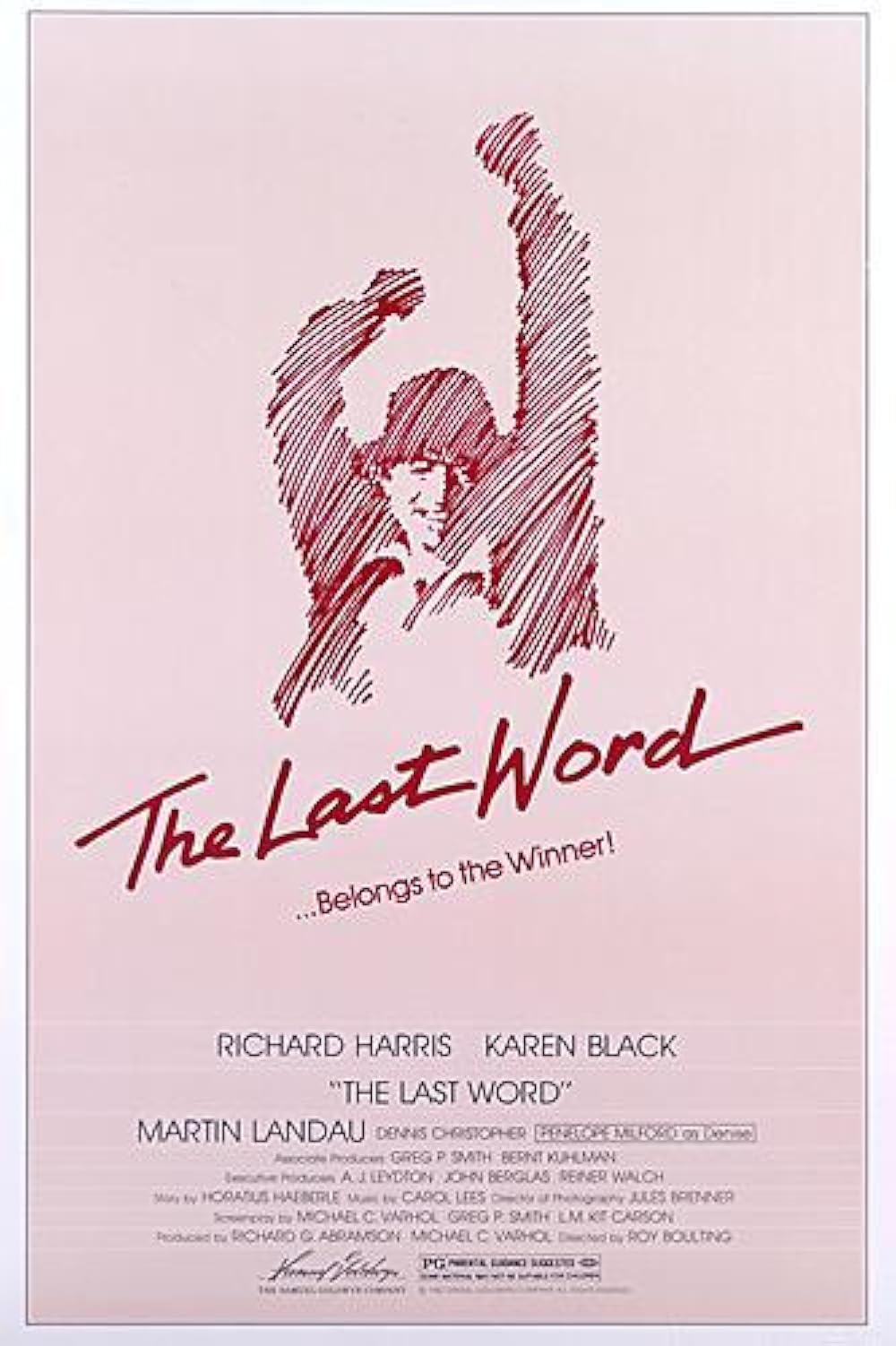 The Last Word (1979) Starring Richard Harris on DVD