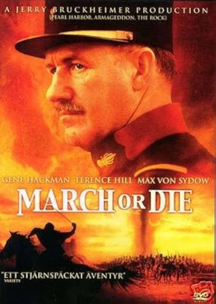 March or Die DVD Starring Gene Hackman