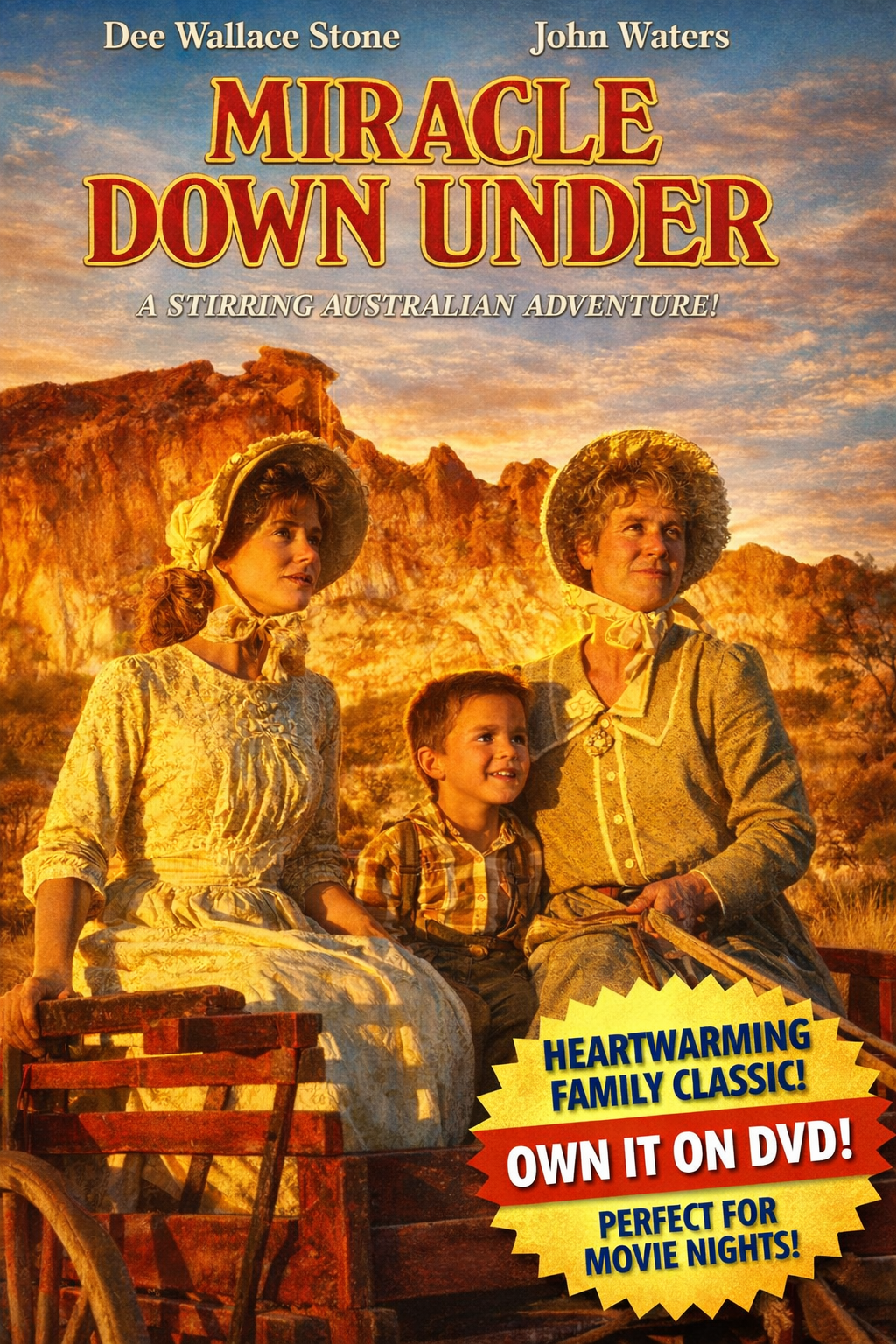 Miracle Down Under on DVD, Family, Dee Wallace, John Waters MOVIE