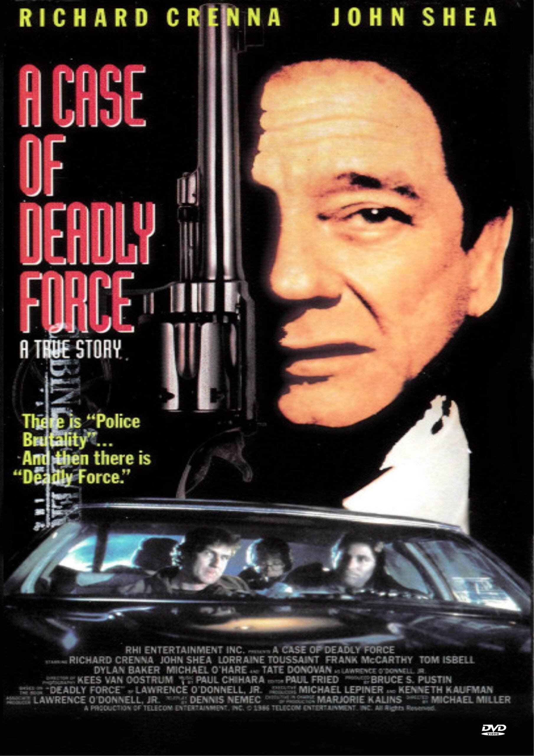 A Case of Deadly Force Movie on DVD (1986)