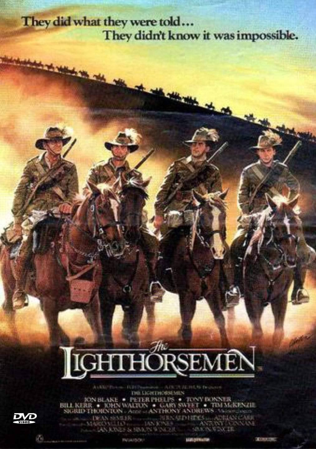 The Lighthorsemen (1987) DVD Movie on DVD