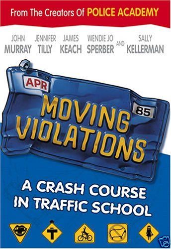 Moving Violations 1985 on DVD Movies