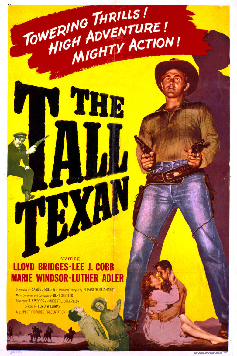 The Tall Texan (1953) Movie on DVD $9.99