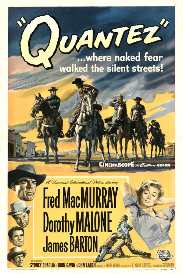 Quantez (1957) Movie on DVD $9.99