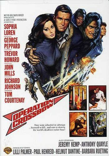 Operation Crossbow on DVD, Drama, Sophia Loren, George Peppard