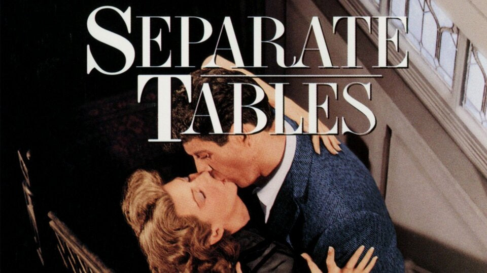 Separate Tables Movie on DVD (1983)