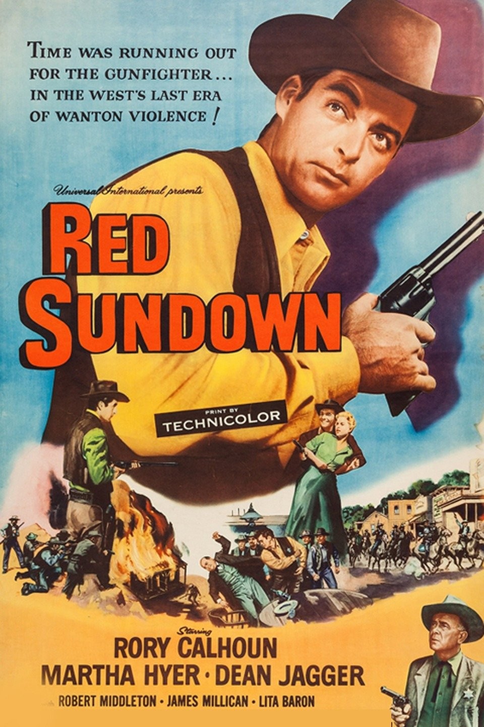 Red Sundown Movie on DVD (1957)