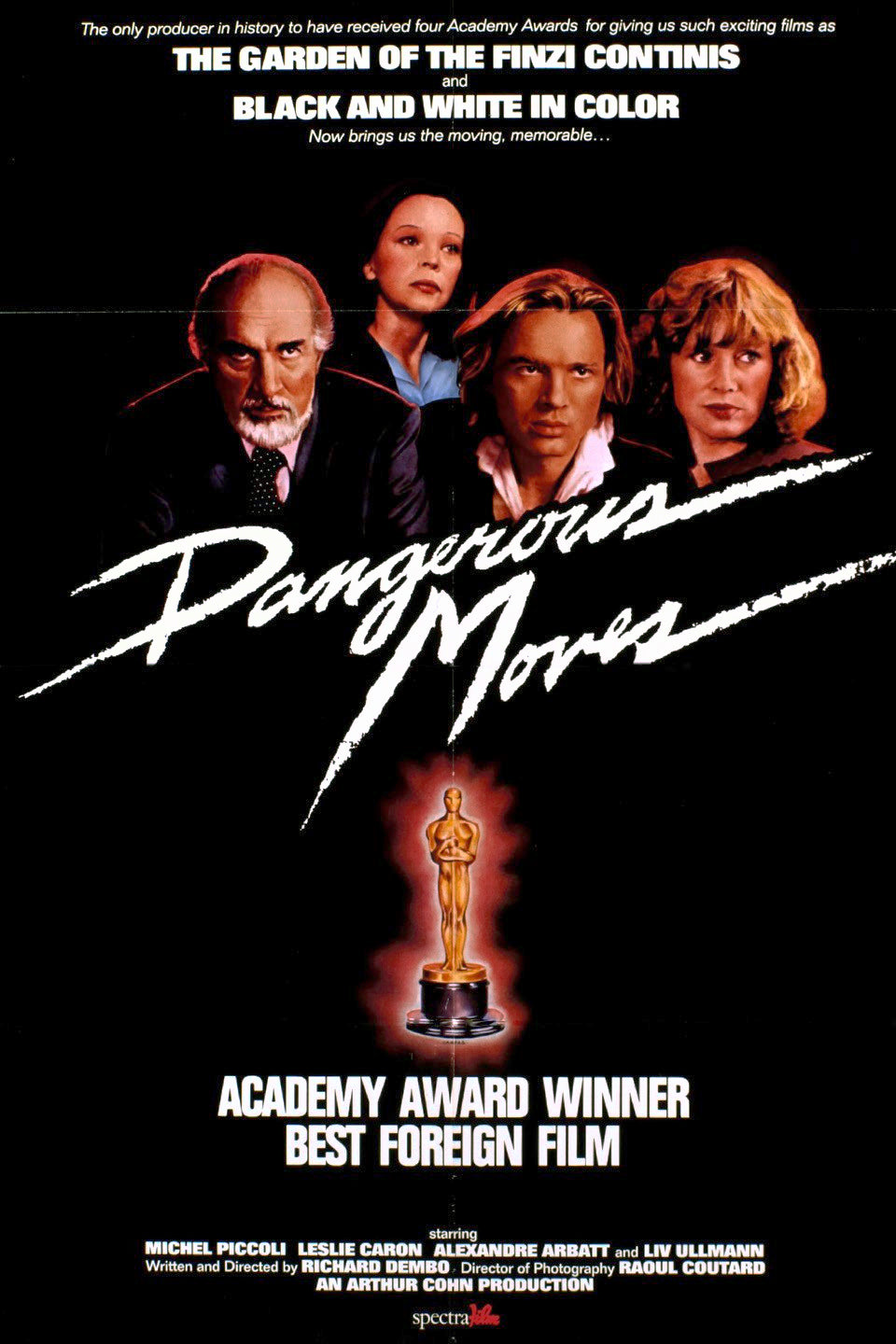Dangerous Moves Movie on DVD (1984)