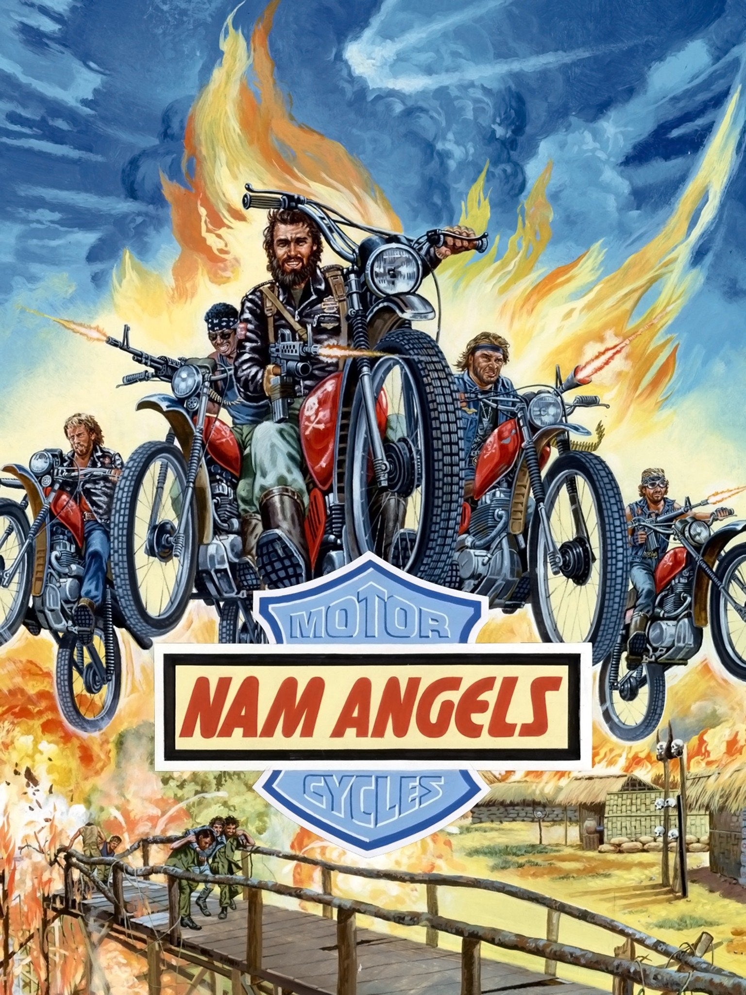 Nam Angels Movie on DVD (1988)