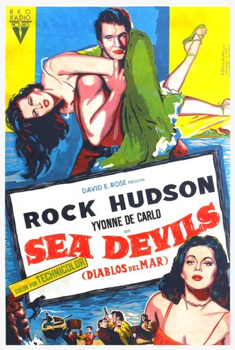 Sea Devils Movie on DVD (1953)
