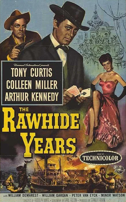 The Rawhide Years on DVD, Western, Tony Curtis, Colleen Miller
