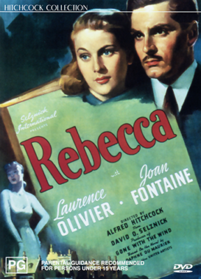 Rebecca on DVD, Drama, Laurence Olivier, Joan Fontaine
