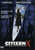 Citizen X Movie on DVD (1995)