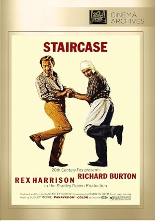 Staircase 1969 DVD Movie Richard Burton, Rex Harrison