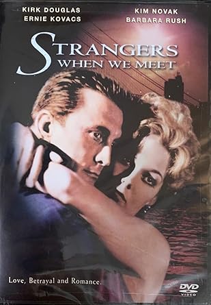 Strangers When We Meet DVD Movie Kirk Douglas Kim Novak