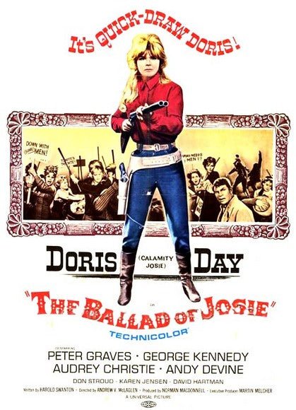 The Ballad of Josie 1967 on DVD Movie