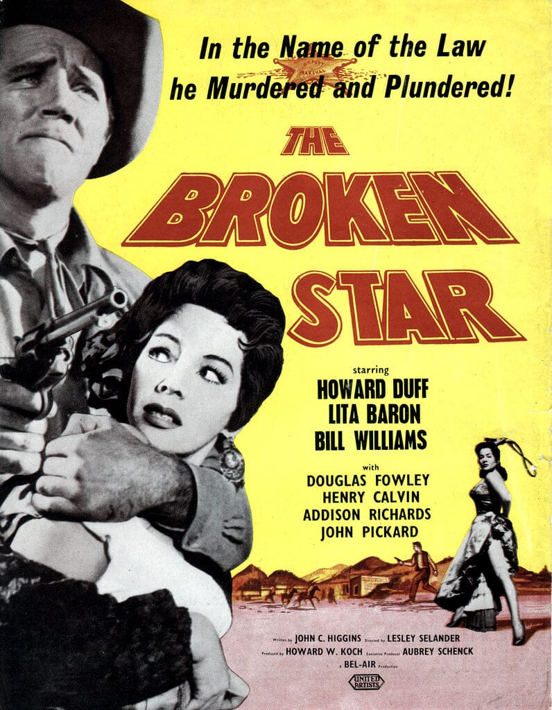 The Broken Star (1956) Movie on DVD $9.99