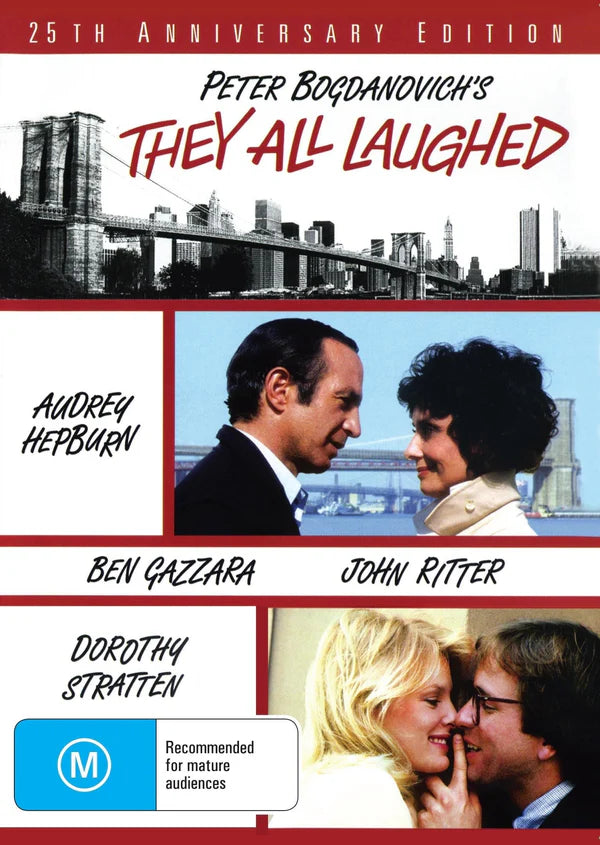 They All Laughed on DVD, Comedy, Audrey Hepburn, Ben Gazzara