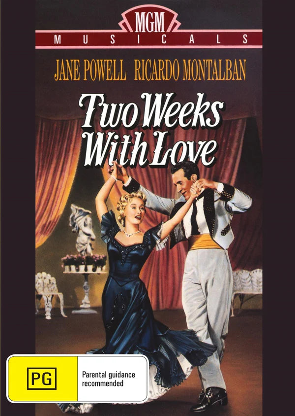 Two Weeks with Love on DVD, Comedy, Jane Powell, Ricardo Montalban