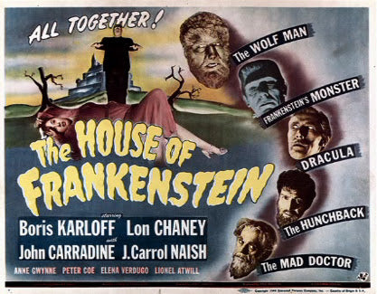 House of Frankenstein Movie on DVD $9.99