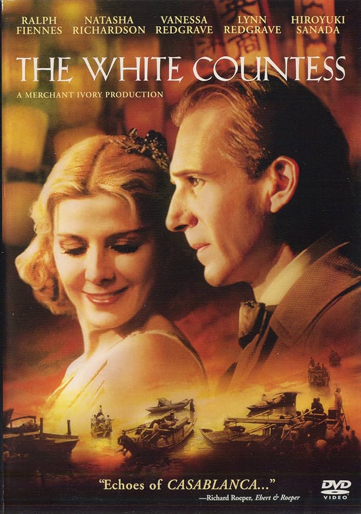 The White Countess on DVD, History, Ralph Fiennes, Natasha Richardson