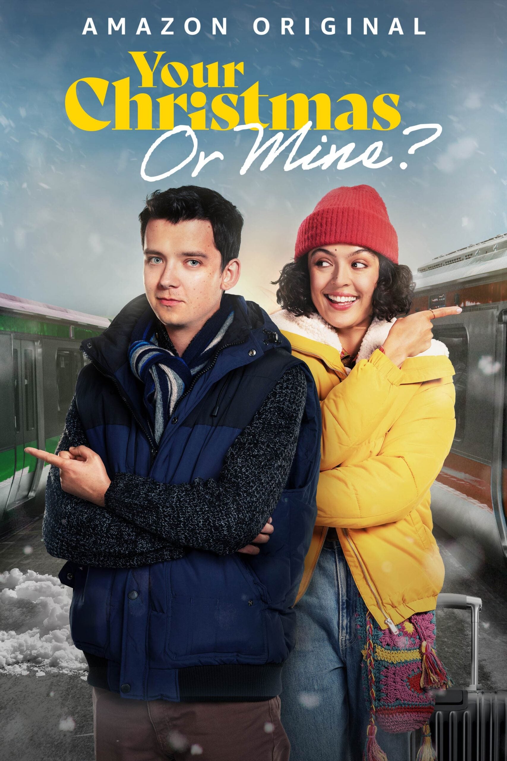 YOUR CHRISTMAS OR MINE DVD 2022 MOVIE - Asa Butterfield